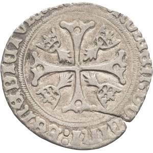 Brittany (Duchy of), Anne, widow of Charles VIII (1498–1499). Gros à l’écu or white, undated, R, Rennes.