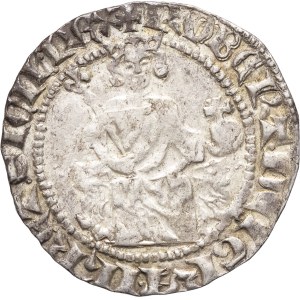 Provence (County of), Robert of Anjou (1309–1343). Carlin or gigliat—date unknown.