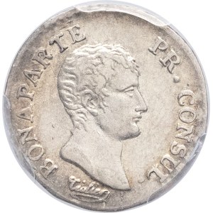 Consulate (1799–1804). Quarter franc, Year 12 (1804), T, Nantes.