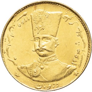 Nassereddine Shah (1848-1896). 2 toman AH 1299 (1882), Teheran.