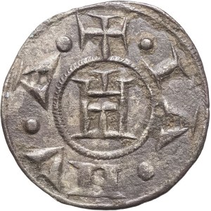 Genoa, Republic (1139–1339). Denier ND, Genoa.