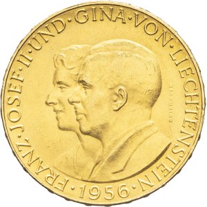 François-Joseph II (1938–1989). 50 francs, 1956, Bern.