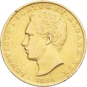 Louis I (1861–1889). 2,000 reis, 1864, Lisbon.
