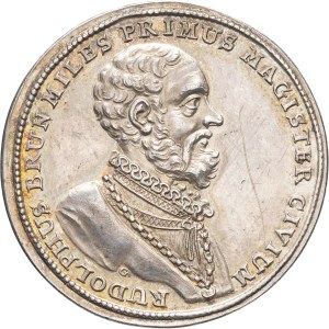 Zurich (canton de). Médaille, 400 ans de la constitution de Rudolf Brun 1736.