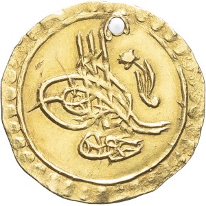 Mahmúd II. (1808–1839). 1/4 zeri mahbub AH 1223/2 (1809), Konstantinopol.