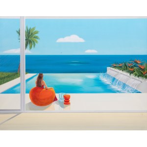 Tatiana Grecka (b. 1983), Azure Breath, 2026