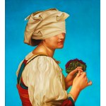 Daria Zbień (b. 2002), *Beyond the Veil* (after William Bouguereau), 2026
