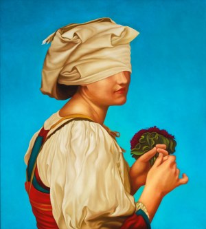 Daria Zbień (ur. 2002), Beyond the Veil (after William Bouguereau), 2026