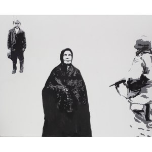 Bartłomiej Dyrcz (né en 1977), L'arrestation de Katarzyna Filipek, février 1944, 2021