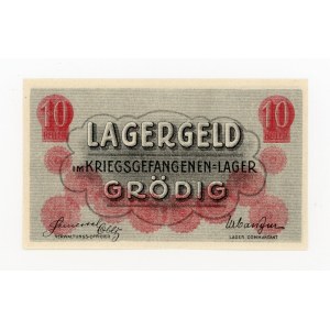 Austria-Hungary, camp voucher, Grödig 10 Heller 1914–1918 (503)