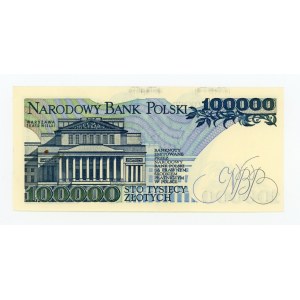 PRL, 100.000 złotych 1990 AW (535)