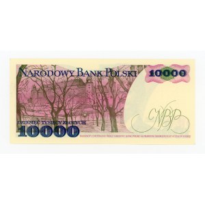 Poľská ľudová republika, 10 000 zlotých, 1988, BT (537)