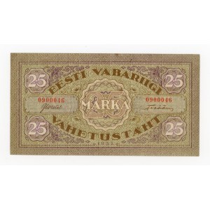 Estonsko, 25 marek, 1922 (591)