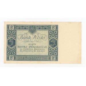 Second Polish Republic, 5 zlotych, 1930 BI (816)