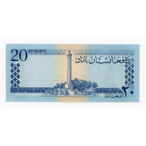 Afghanistan, 20 afghani, 1961 (610)