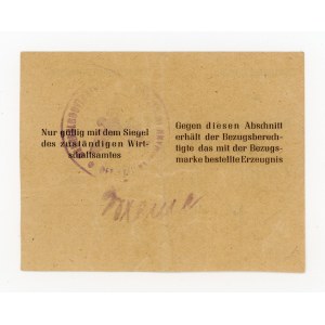 GG, two-part voucher for 1 bucket (Eimer) (626)