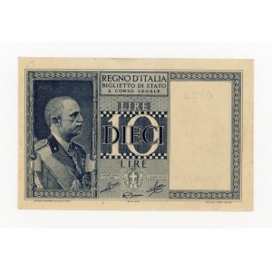 Włochy, 10 lirów 1944 (632)