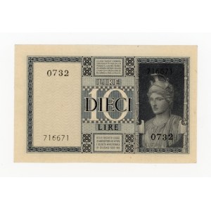 Włochy, 10 lirów 1944 (632)