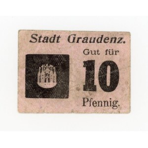 Grudziadz/Graudenz, 10 pfennigs, 1917 (643)
