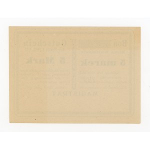 Wodzisław/Loslau, 5 marks, 1921 (645)