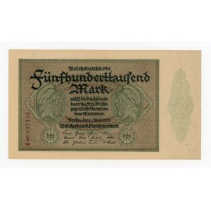Germany, 500,000 marks, 1923 (673)