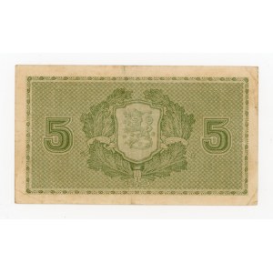 Finland, 5 marks, 1922 (691)