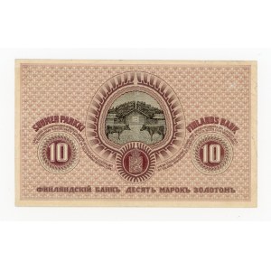 Finland, 10 marks, 1909 (693)