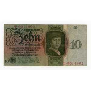 Niemcy, 10 marek 1924 (698)