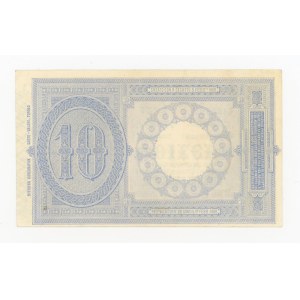 Italy, 10 lire, 1914 (716)