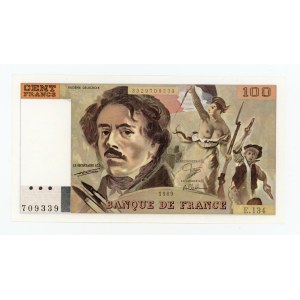 France, 100 francs, 1989 (766)