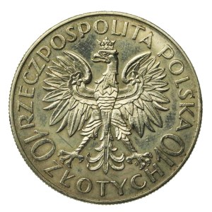 Second Polish Republic, 10 zlotych, 1933, Jan III Sobieski (102)
