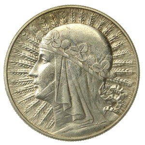 II RP, 10 złotych 1933 Głowa Kobiety (104)