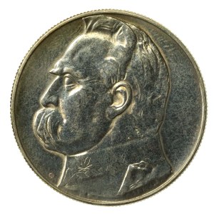 Second Polish Republic, 10 zlotych, 1937, Piłsudski (108)