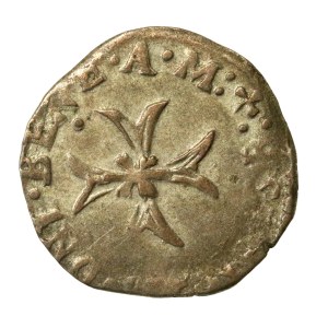 Henryk III Walezy, Liard 1584, Lyon - D. Rzadki nominał (281)