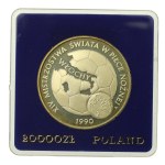 Poľská ľudová republika, 20 000 zlotých, 1989, XIV. majstrovstvá sveta vo futbale – Taliansko 1990 (308)