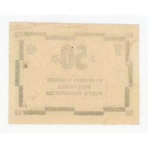 Donation to the Polish Workers' Party Election Fund, 50 złotych, 1946. Certificate (782)