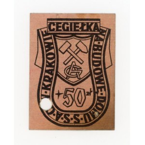 Donation for the Construction of the S.S.A.G. House, 50 złotych. Certificate (799)
