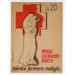 Donation stamp for the Polish Red Cross, 20 zlotych, 1947 (811)