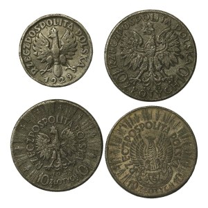 The Second Polish Republic: A set of forgeries from that era. 4 items total. (123)