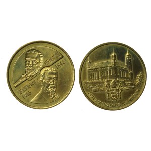IIIe République de Pologne, lot de 2 pièces de 1 zloty de 1996. 2 pièces au total. (133)