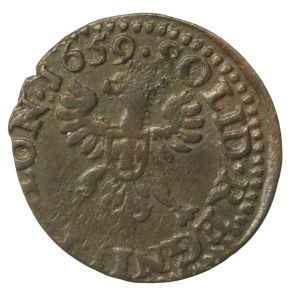 John II Casimir, Szeląg (Boratynka) 1659, Ujazdów (165)