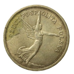 Druhá poľská republika, 5 zlotých, 1928, Nike (176)