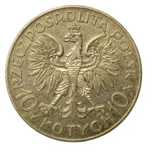 Second Polish Republic, 10 zlotych, 1933, Romuald Traugutt (178)