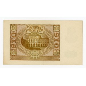 GG, 100 zlotych, 1940, Series D (818)