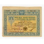 21 Polish State Class Lottery, Kraków 1930 D (874)