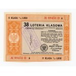 38 Class Lottery, Poznań 1937 (875)