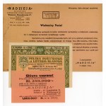 23 Polish State Lottery, 1931, along with a letter from the “Nadzieja” lottery office, Warsaw (879)
