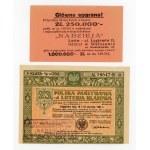 23 Polish State Lottery, 1931, along with a letter from the “Nadzieja” lottery office, Warsaw (879)