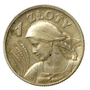 II RP, 1 złoty 1925 Żniwiarka (184)