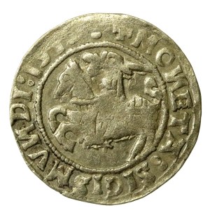 Zygmunt I Stary, Półgrosz 1519, Wilno. SIGISM(U)DNI. Przebitka (216)